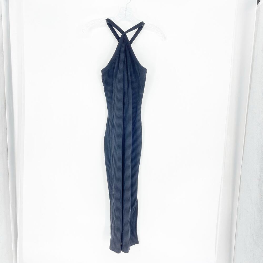 Old Navy Halter Neck Bodycon Rib Dress size Large